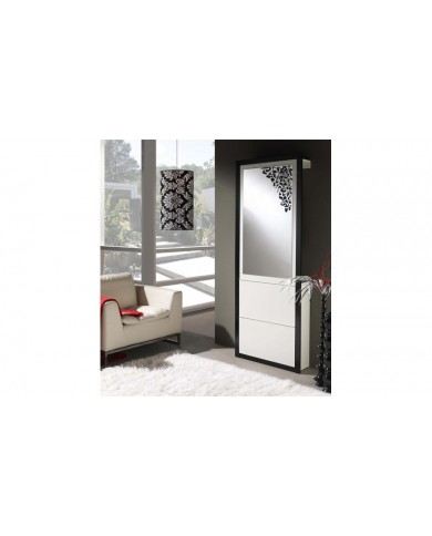 Mueble Recibidor con espejo modelo Concept 100PQ - Mubak