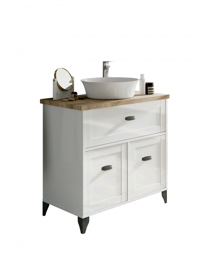 Mueble De Lavabo de 81 cm en Nattex